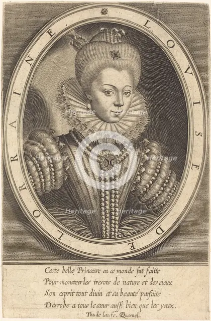 Louise de Lorraine. Creator: Thomas de Leu.