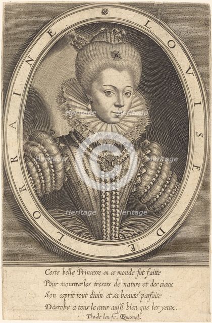 Louise de Lorraine. Creator: Thomas de Leu.