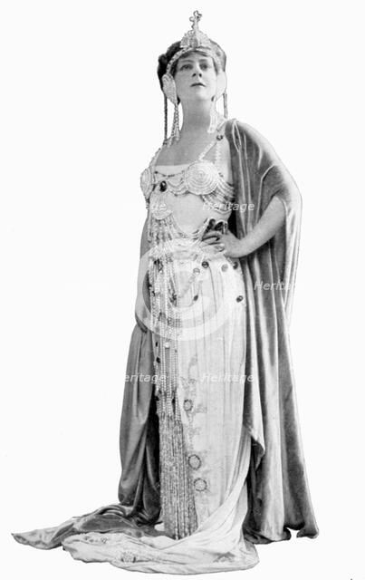 Louise Edvina (1880-1940), Canadian soprano, c1911. Artist: Unknown