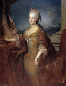 Louise Élisabeth d'Orléans (1709-1742), Queen of Spain, 1724. Creator: Ranc, Jean (1674-1735)