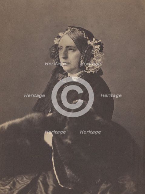 Louise Henriette Marie Jougla de Paraza, 1860-1861. Creator: Nadar.