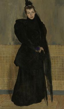 Louise in Mourning, 1894. Creator: Henri Evenepoel