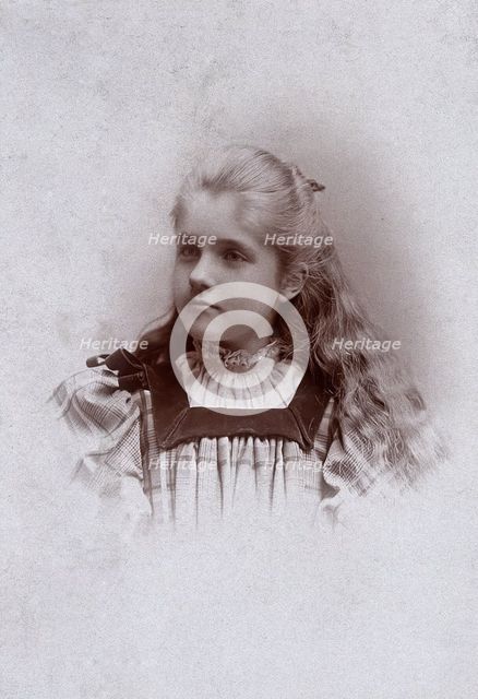 Louise Power, 1896. Creator: FG Henning.