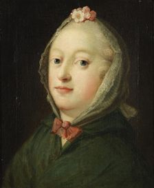 Louise, Queen of Denmark, mid 1740s. Creator: Carl Gustaf Pilo