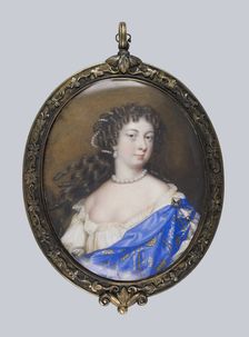 Louise Renée de Kérouaille, Duchess D'Aubigny and First Duchess of Portsmouth, late 17th century. Creator: William Gibson