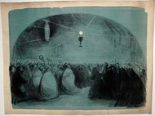 Lourdes, 1914, 25th International Eucharistic Congress, 1914. Creator: Jean Louis Forain