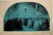 Lourdes, 1914, 25th International Eucharistic Congress, 1914. Creator: Jean Louis Forain
