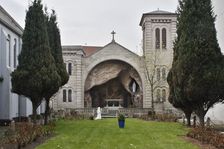 Lourdes grotto, St Mary's Chapel, Belfast, Northern Ireland, 2010
