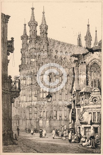 'Louvain', c1820 (1915). Artist: Samuel Prout.