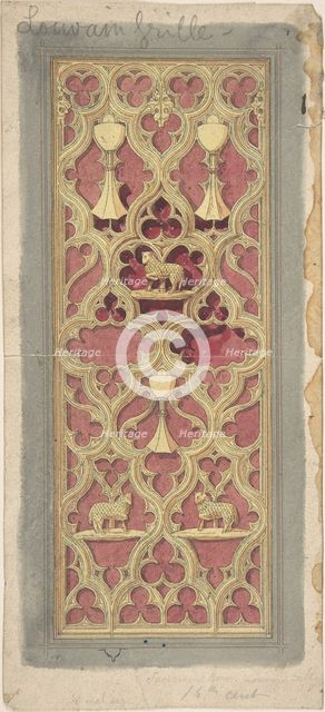 Louvain Church Grille, second half 19th century. Creator: Anon.