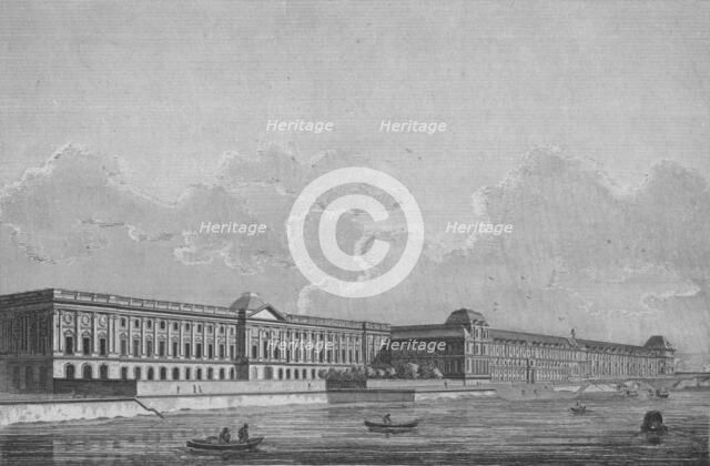 'Louvre', c18th century.  Artist: James Basire I.