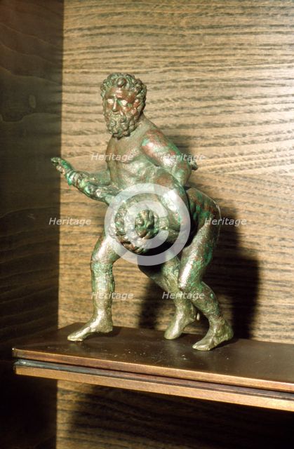 Louvre Wrestlers in Bronze, c2nd century BC. Artist: Unknown.