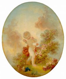 Love the Sentinel, c. 1773/1776. Creator: Jean-Honore Fragonard