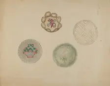 Love Tokens, c. 1938. Creator: Charles Bowman