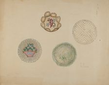 Love Tokens, c. 1938. Creator: Charles Bowman