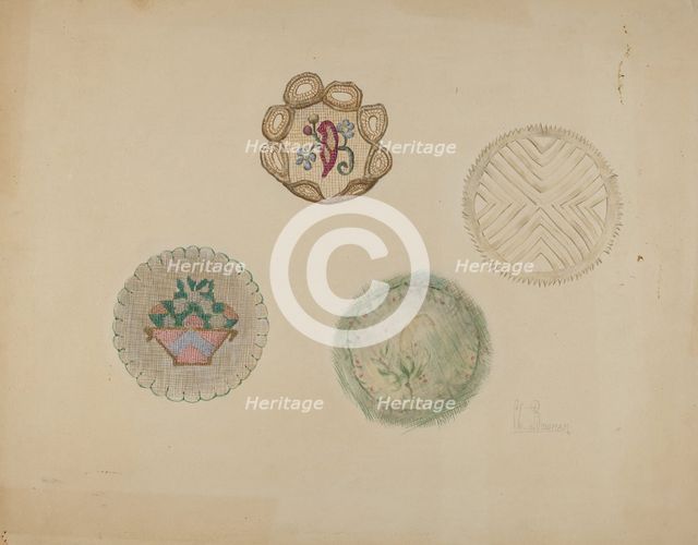 Love Tokens, c. 1938. Creator: Charles Bowman.