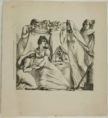 Love Tormented by Considerations Great and Small, 1817–20. Creator: Vivant Denon