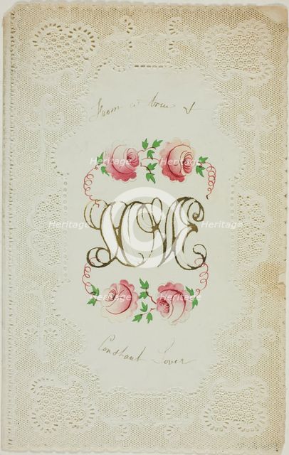Love (Valentine), c. 1850. Creator: George Kershaw.