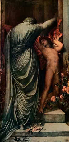 Love and Death c1877, (1917). Artist: George Frederick Watts