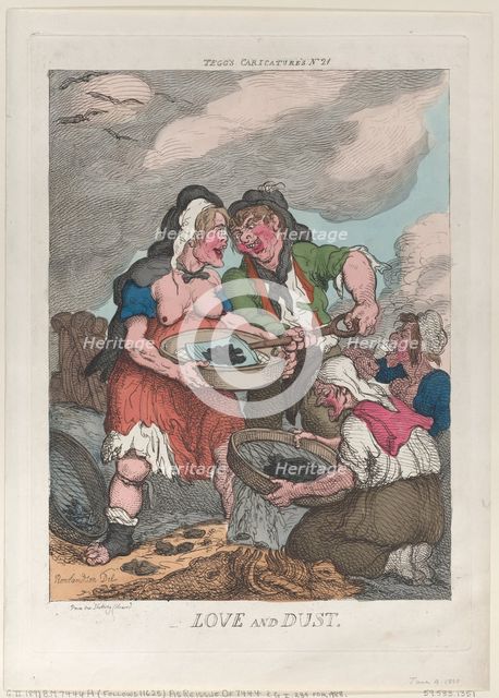 Love and Dust, June 4, 1810., June 4, 1810. Creator: Thomas Rowlandson.