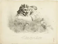 Love and Nature Do Not Know These Distances, 19th century. Creator: Unknown