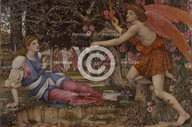 Love and the Maiden, 1877.