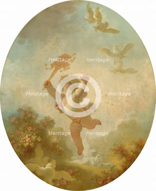 Love as Folly, c. 1773/1776. Creator: Jean-Honore Fragonard.