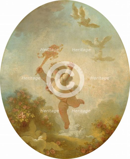 Love as Folly, c. 1773/1776. Creator: Jean-Honore Fragonard.