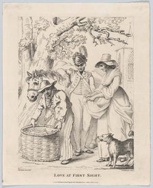 Love at First Sight, January 10th, 1796. Creator: George Shepheard