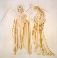 Love bringing Alcestis back from the Grave, 1863. Artist: Sir Edward Coley Burne-Jones