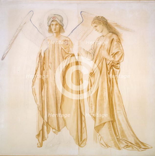 Love bringing Alcestis back from the Grave, 1863. Artist: Sir Edward Coley Burne-Jones.