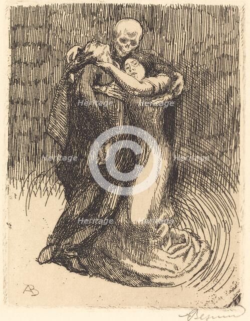 Love Consecrated (Elle consacre l'amour), 1900. Creator: Paul Albert Besnard.