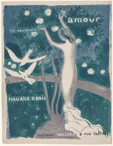 Love: Cover (Amour: Couverture), 1895 (published 1911). Creator: Maurice Denis (French, 1870-1943); Ambroise Vollard (French, 1867-1939)
