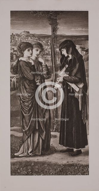 Love Disguised as Reason, c1870s, (1900). Creator: Unknown.