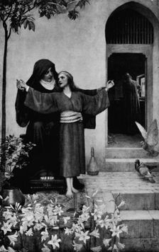 Love Divine 1910, (1911). Artist: George Henry Grenville Manton