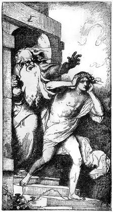 Love Driven out by the World 1883. Artist: HJ Stock