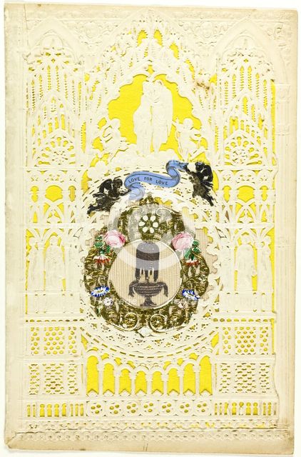 Love for Love (Valentine), 1850/59. Creator: David Mossman.