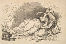 Love in the East, 1787. Creator: Thomas Rowlandson