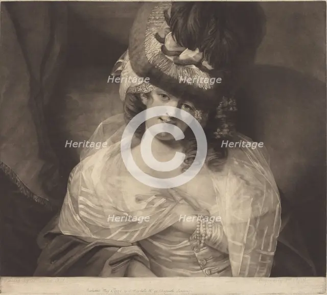 Love in Her Eyes Sits Playing, 1778. Creator: John Raphael Smith.