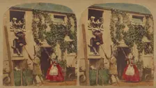 Love Laughs at Danger, about 1865. Creator: London Stereoscopic & Photographic Co