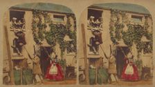 Love Laughs at Danger, about 1865. Creator: London Stereoscopic & Photographic Co