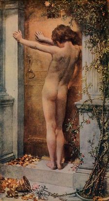 Love Locked Out 1889, (1912). Artist: Anna Lea Merritt