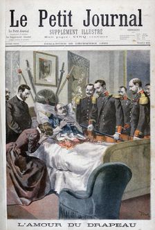 Love of the flag, 1898. Creator: F Meaulle