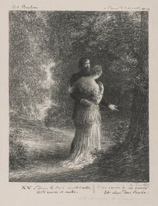 Love Poems by Brahms. Creator: Henri Fantin-Latour (French, 1836-1904)
