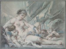 Love Requests Venus to Return His Weapons to Him, 1768. Creator: Louis-Marin Bonnet (French, 1736-1793)