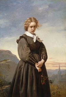 Love's Melancholy, 1866. Creator: Constant Mayer