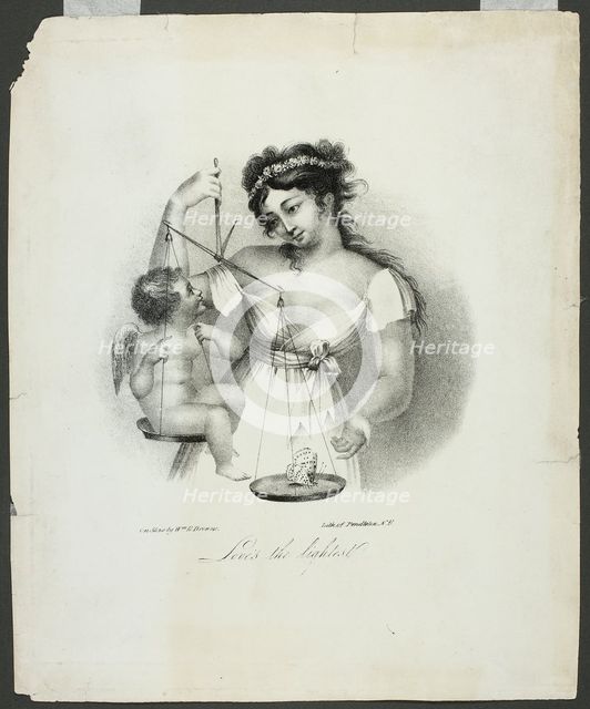 Love's the Lightest, n.d. Creator: William Browne.