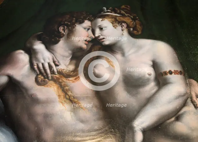'Love Scene', 16th century. Artist: Giulio Romano
