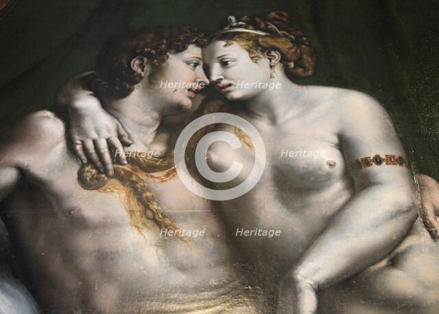 'Love Scene', 16th century. Artist: Giulio Romano