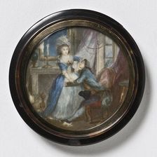 Love scene. Creator: Unknown